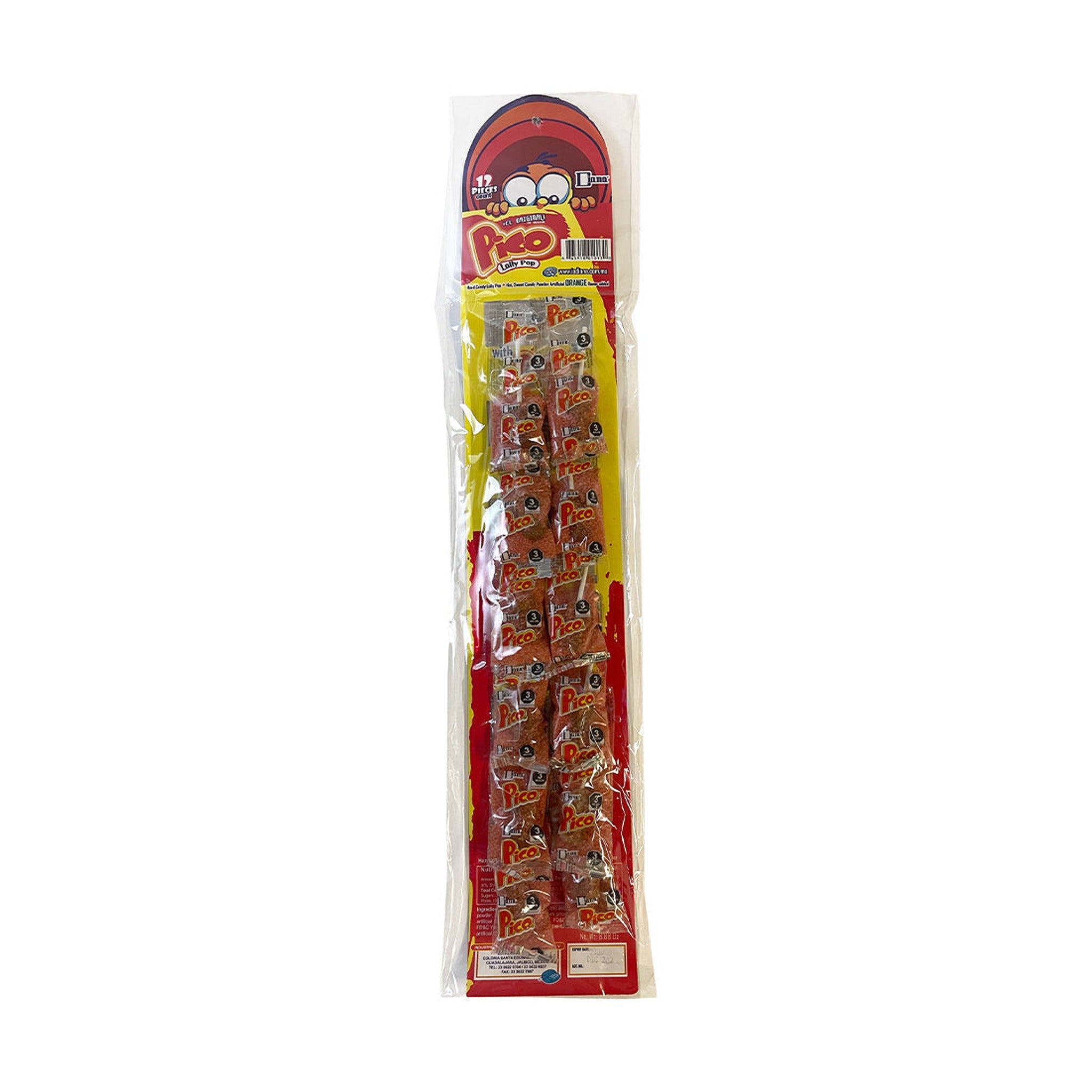 Pico Diana Paleta Tira 12ct