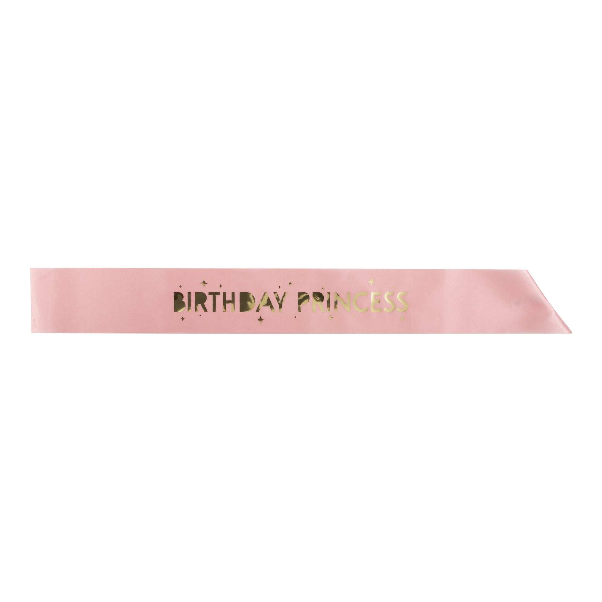 Pink And Gold Disney Princess Sash 1ct