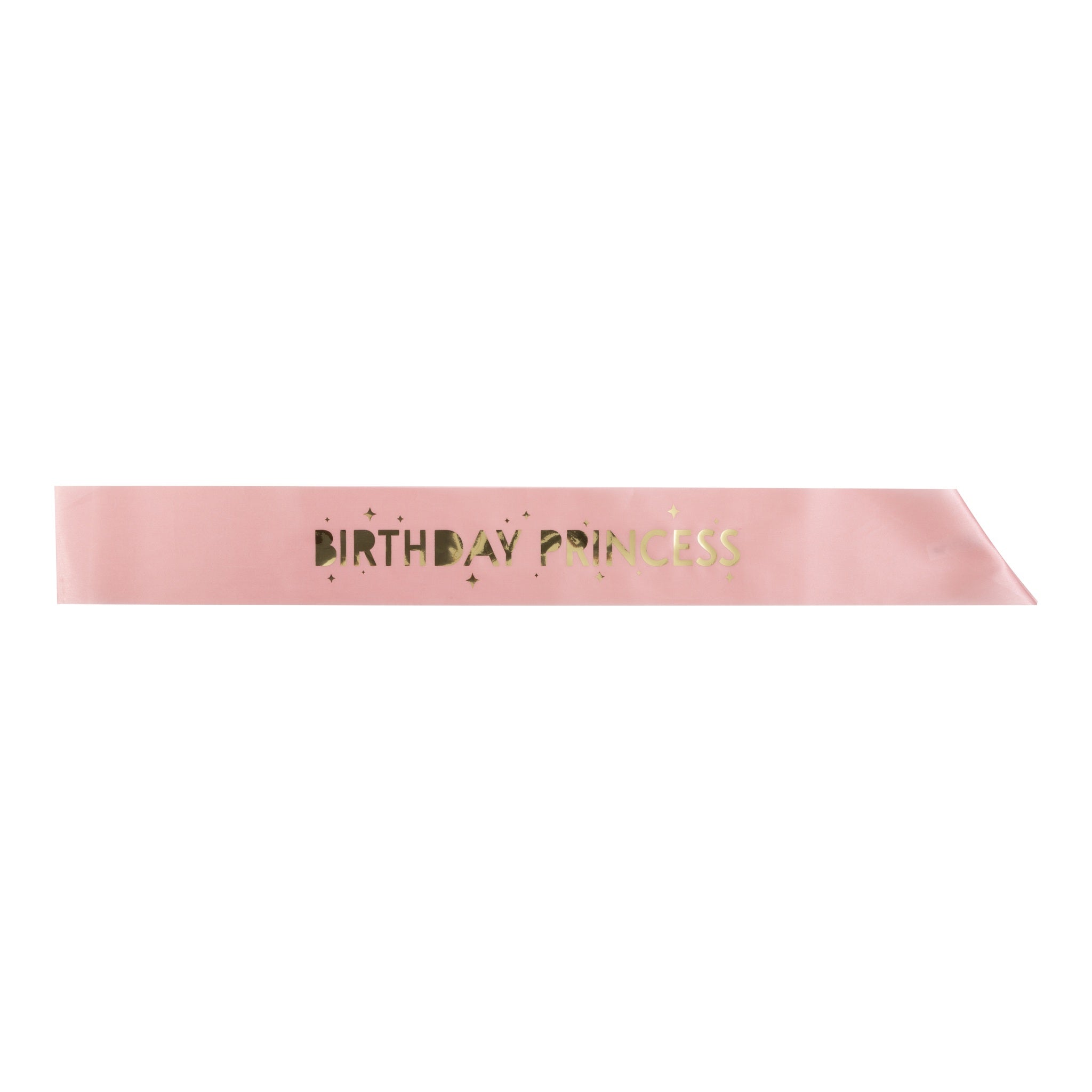 Pink And Gold Disney Princess Sash 1ct
