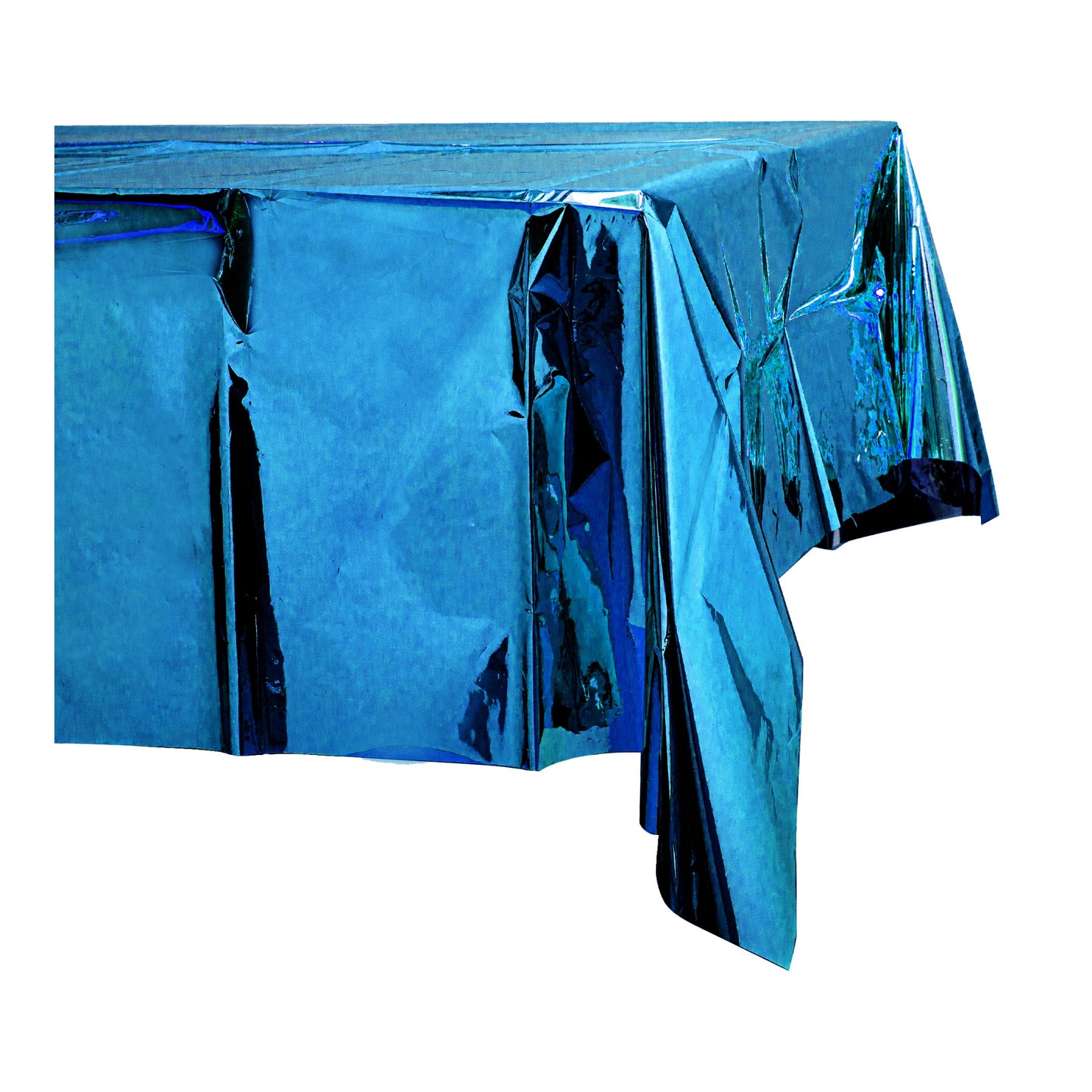 Plastic Foil Table Cover Blue