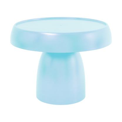 Plastic Mushroom Treat Stand—Blue
