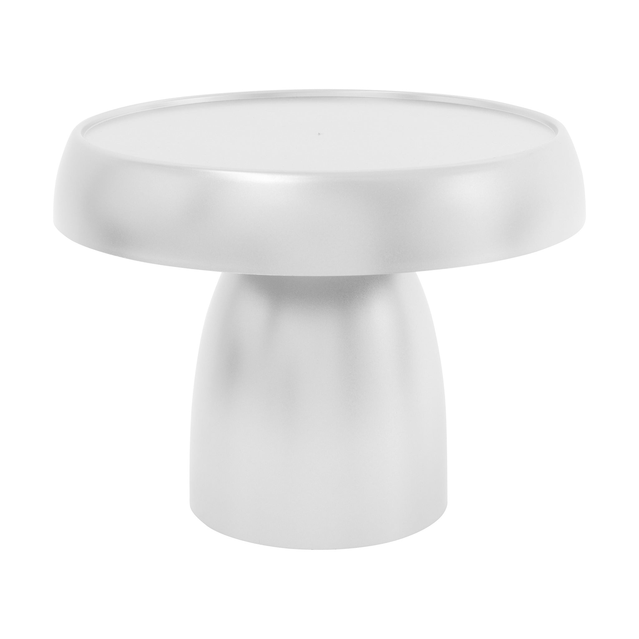 Plastic Mushroom Treat Stand-White