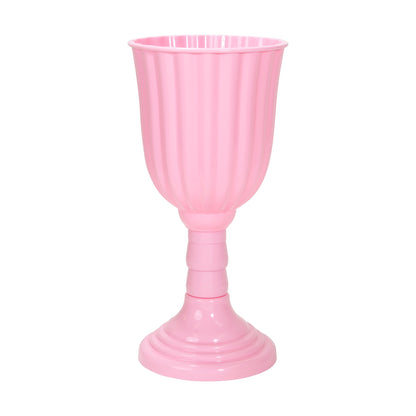Plastic Urn Planter-Pink