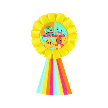 Pokemon Happy Birthday Badge