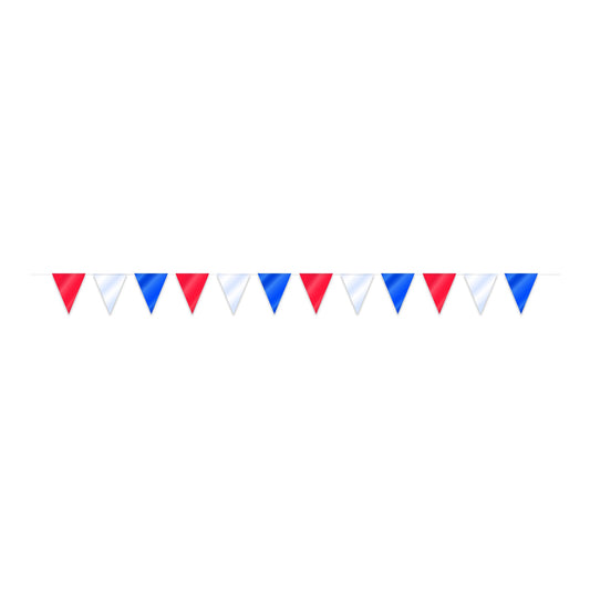R/With B Flag Banner