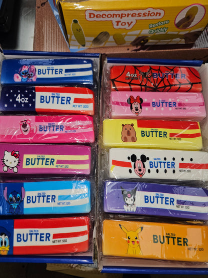 Butter Squishy Characters Toy