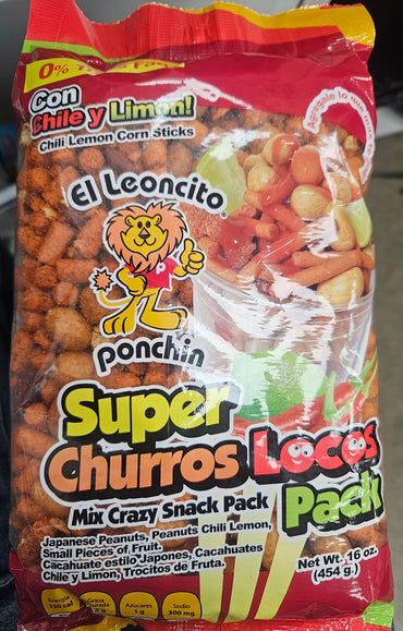 16oz El Leon Churro Loko Chile