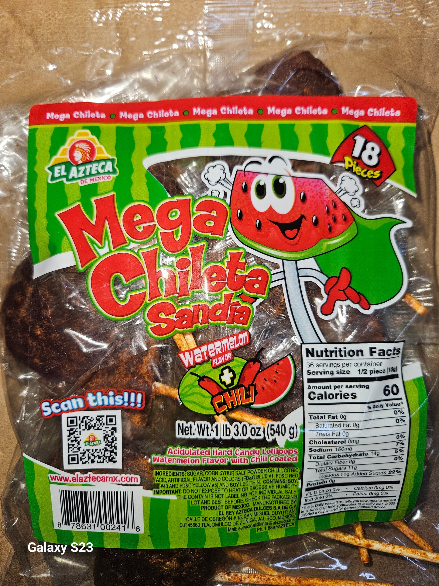 AZ-Chilean Mega Sandia 18ct