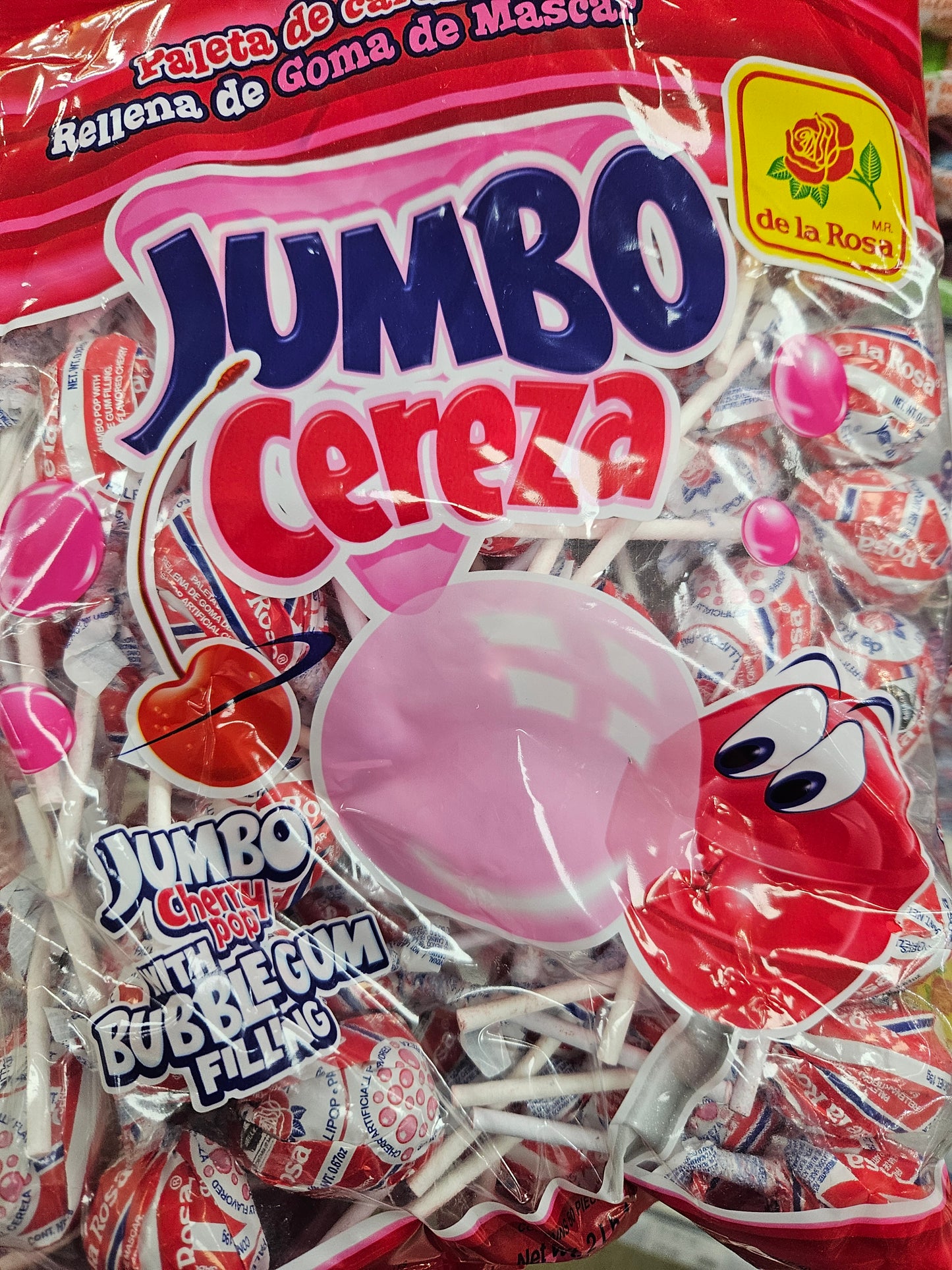 Dlr Paleta Jumbo Cereza