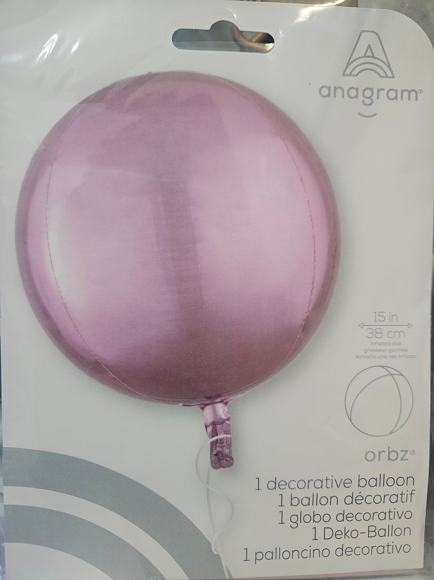 Orbz Extra Grande Orbz Rosa Pastel