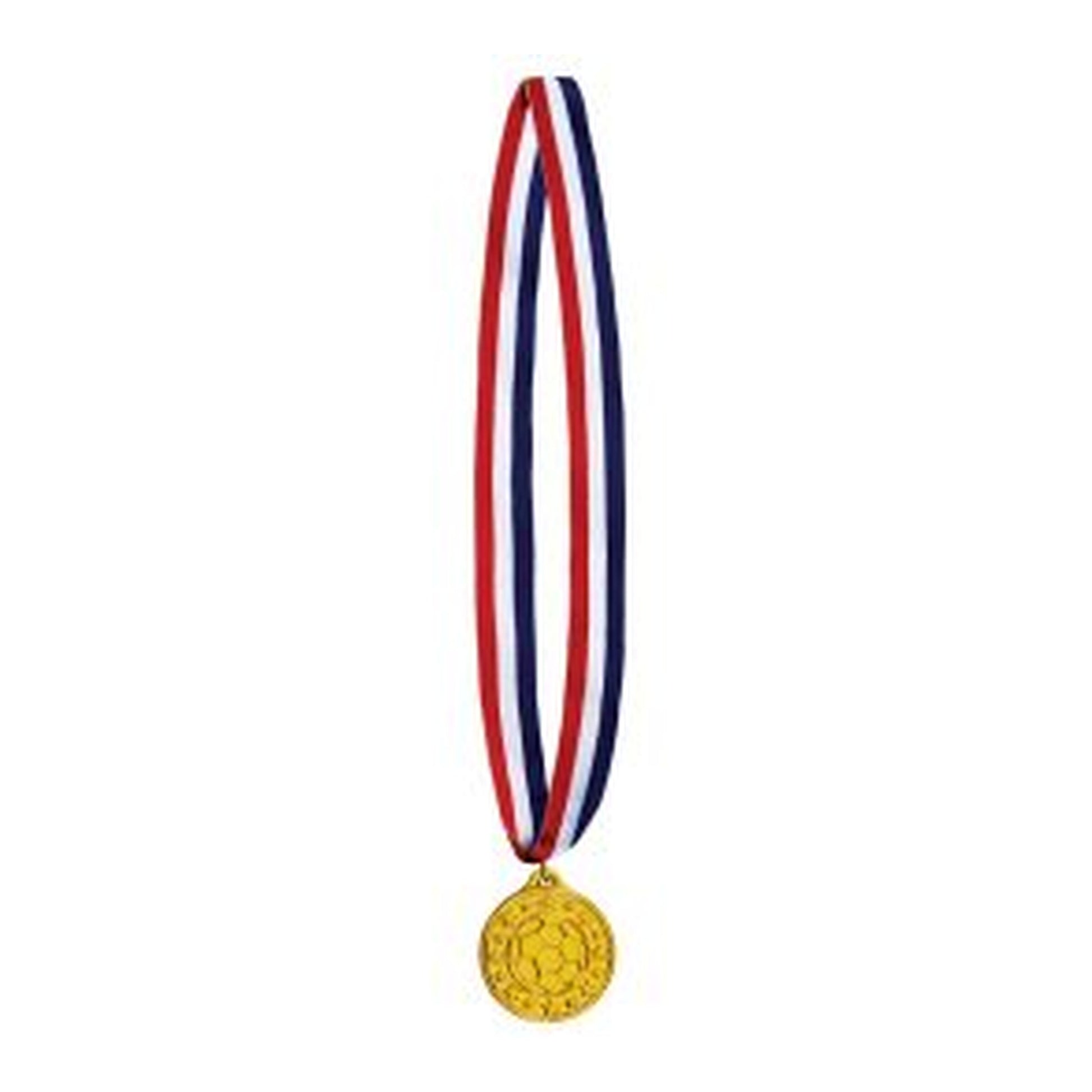 Soccer Medal with Ribbon