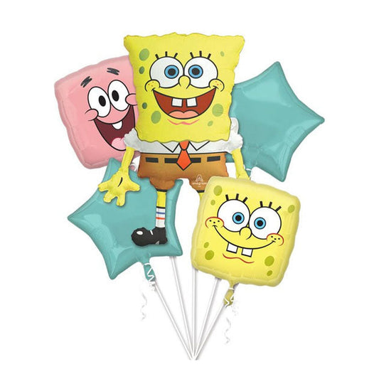 SpongeBob Balloon Bouquets 5pc