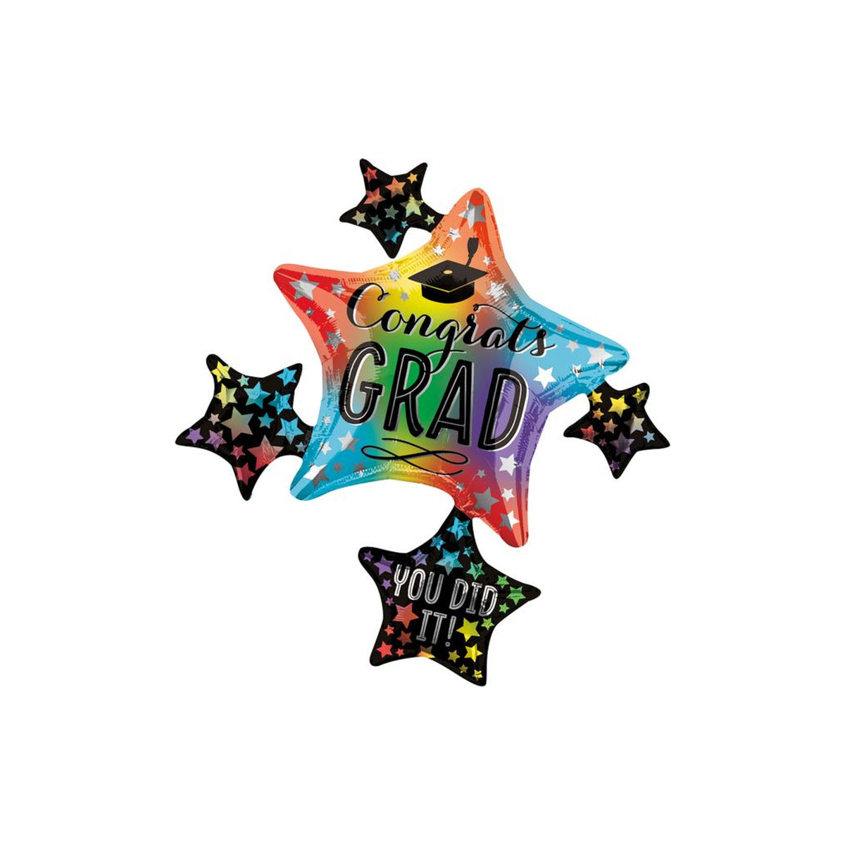 Supershape Extra Large Grad Cluster - Balloon