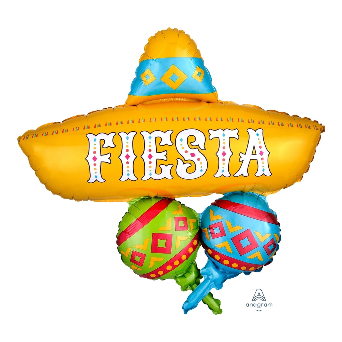 Supershape Extra Large Papel Picado Fiesta Clstr