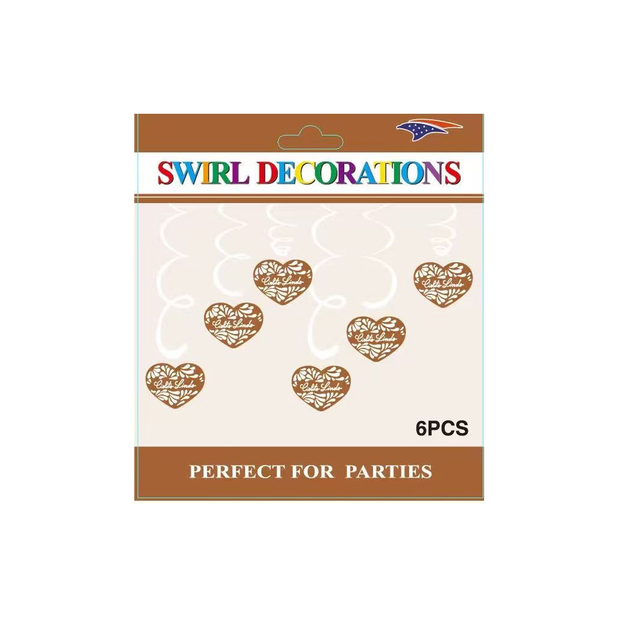 Swirl Deco Cielito Lindo 6pcs