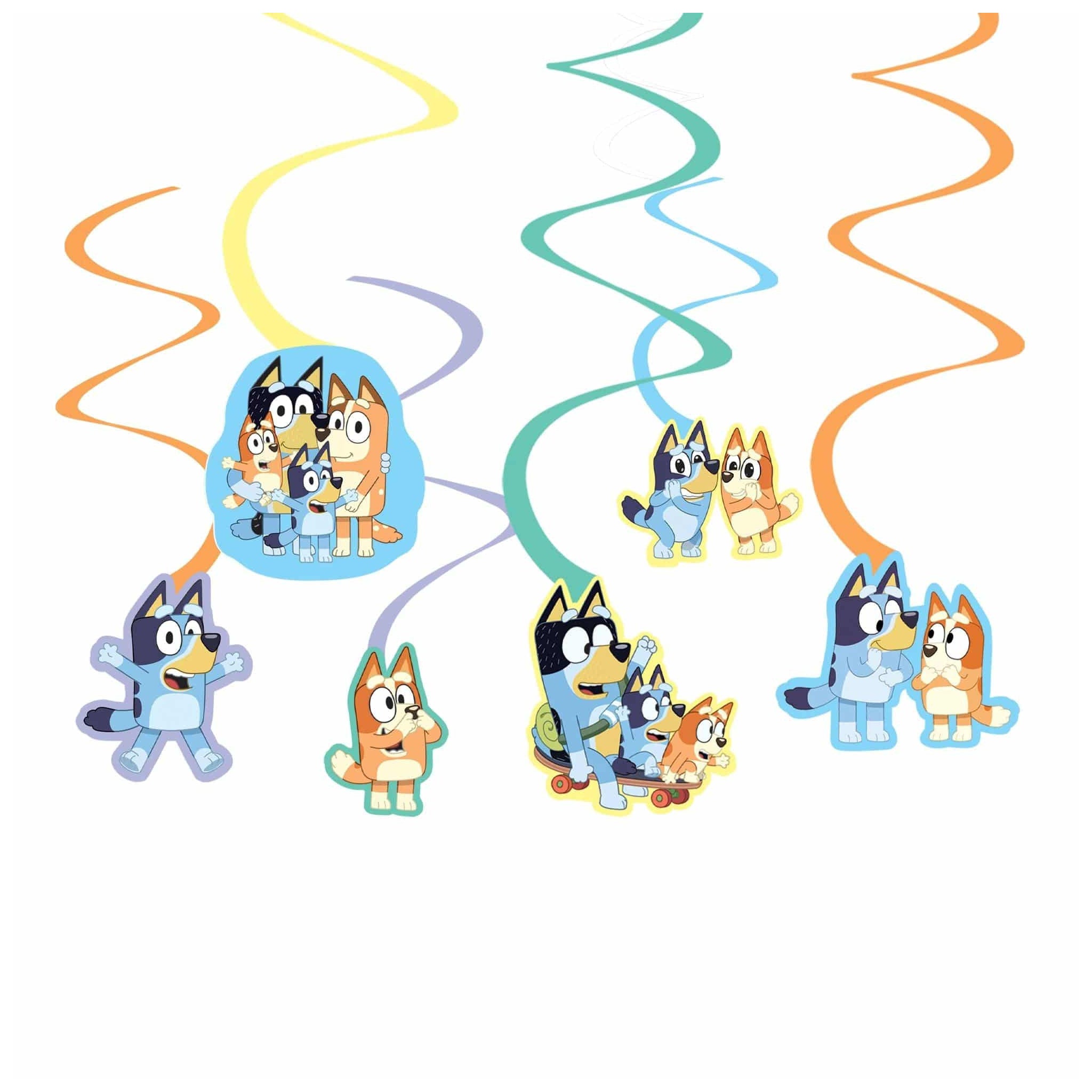 Swirl Decoration Bluey