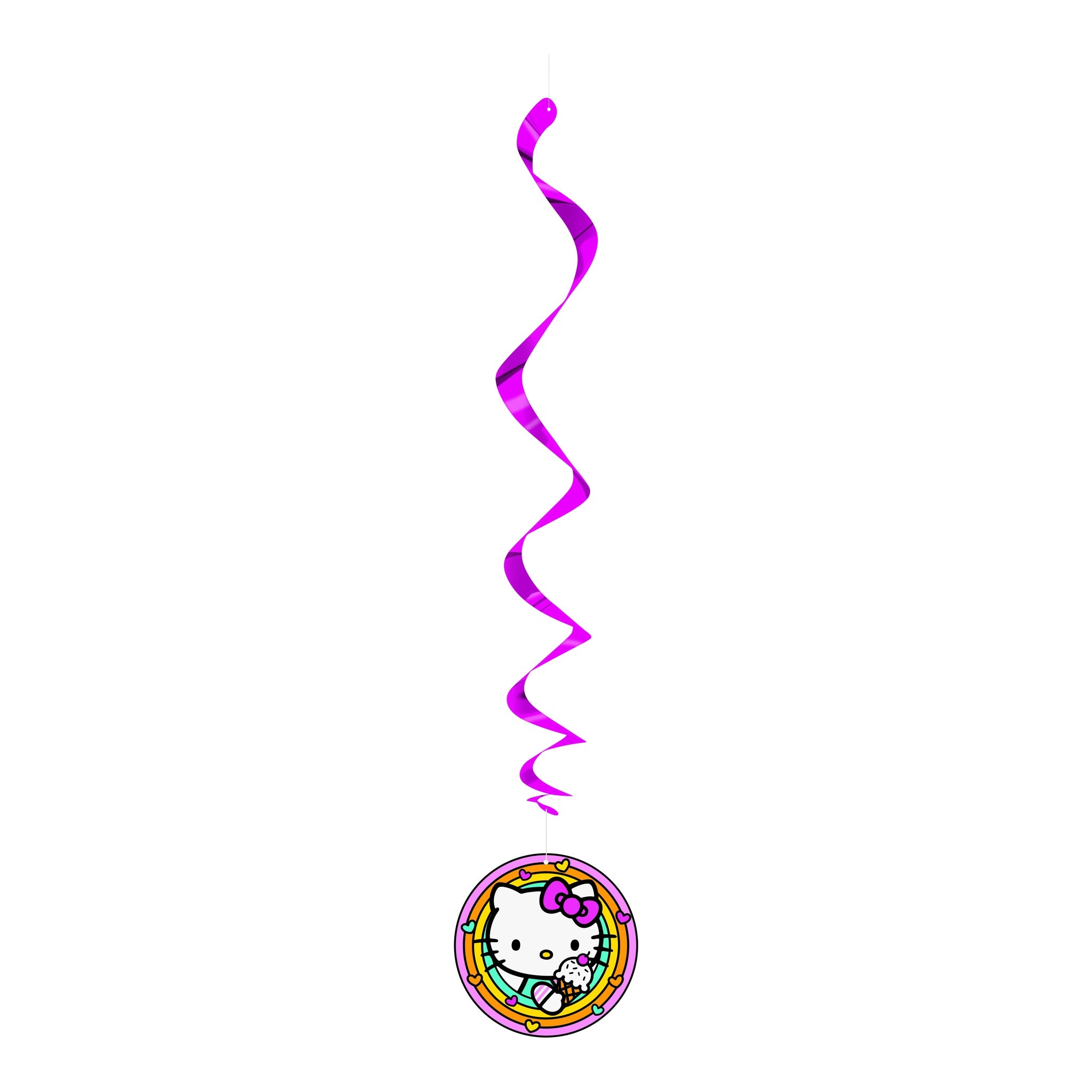 Swirl Decoration Hello Kitty