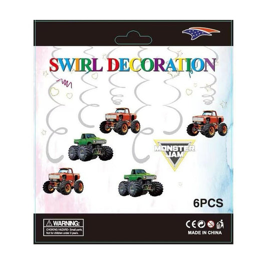 Swirl Decoration Truck