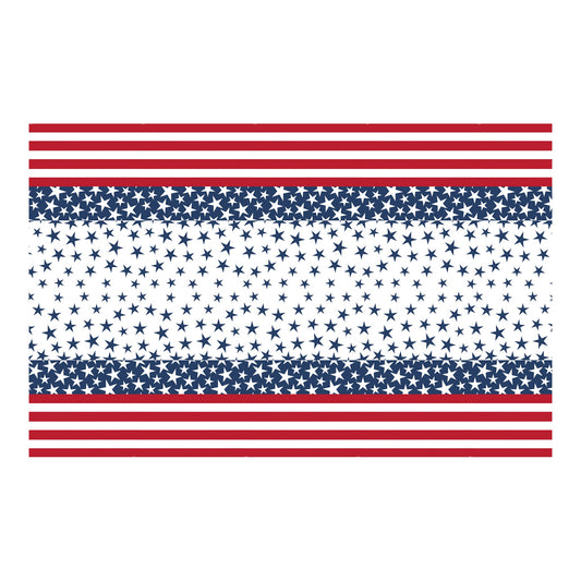 Table Cover Star Stripe