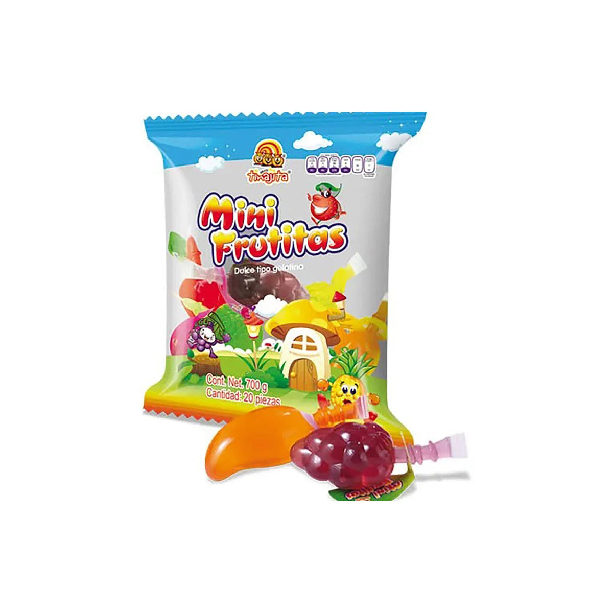 Tinajita Gel Mini Frutas Bag - Candies