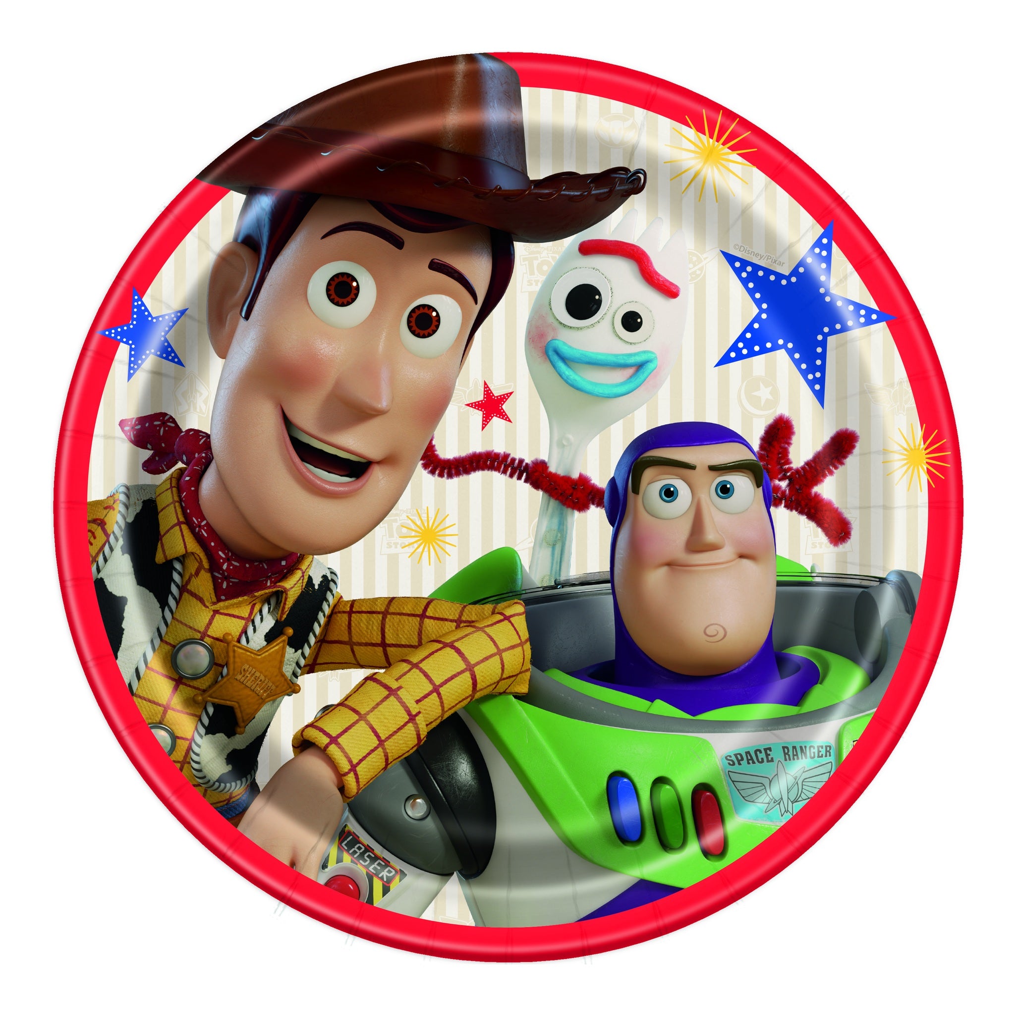 Toy Story 4 9" Plate 8ct