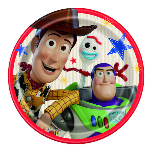 Toy Story 4 9" Plate 8ct