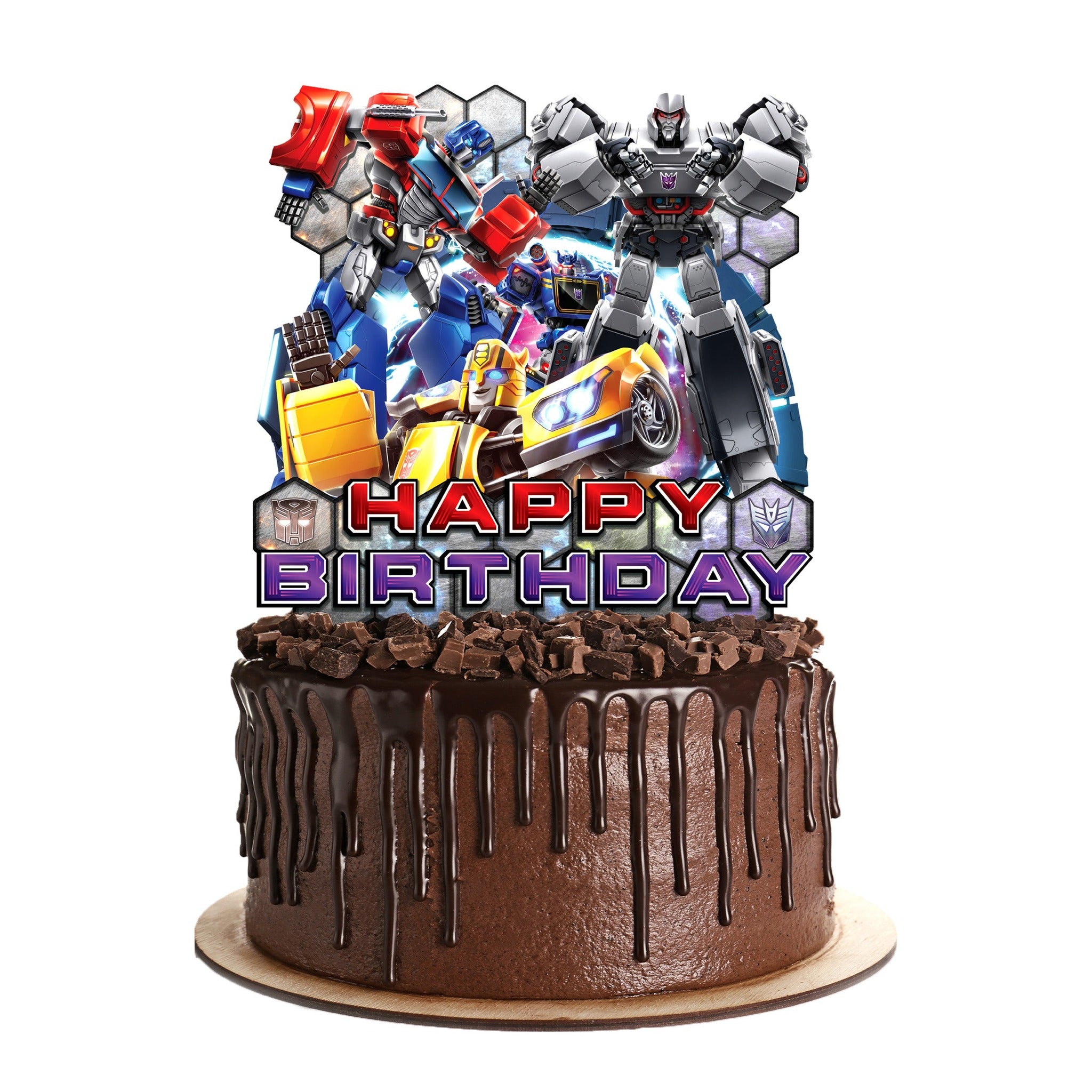 Transformer Cake Topper
