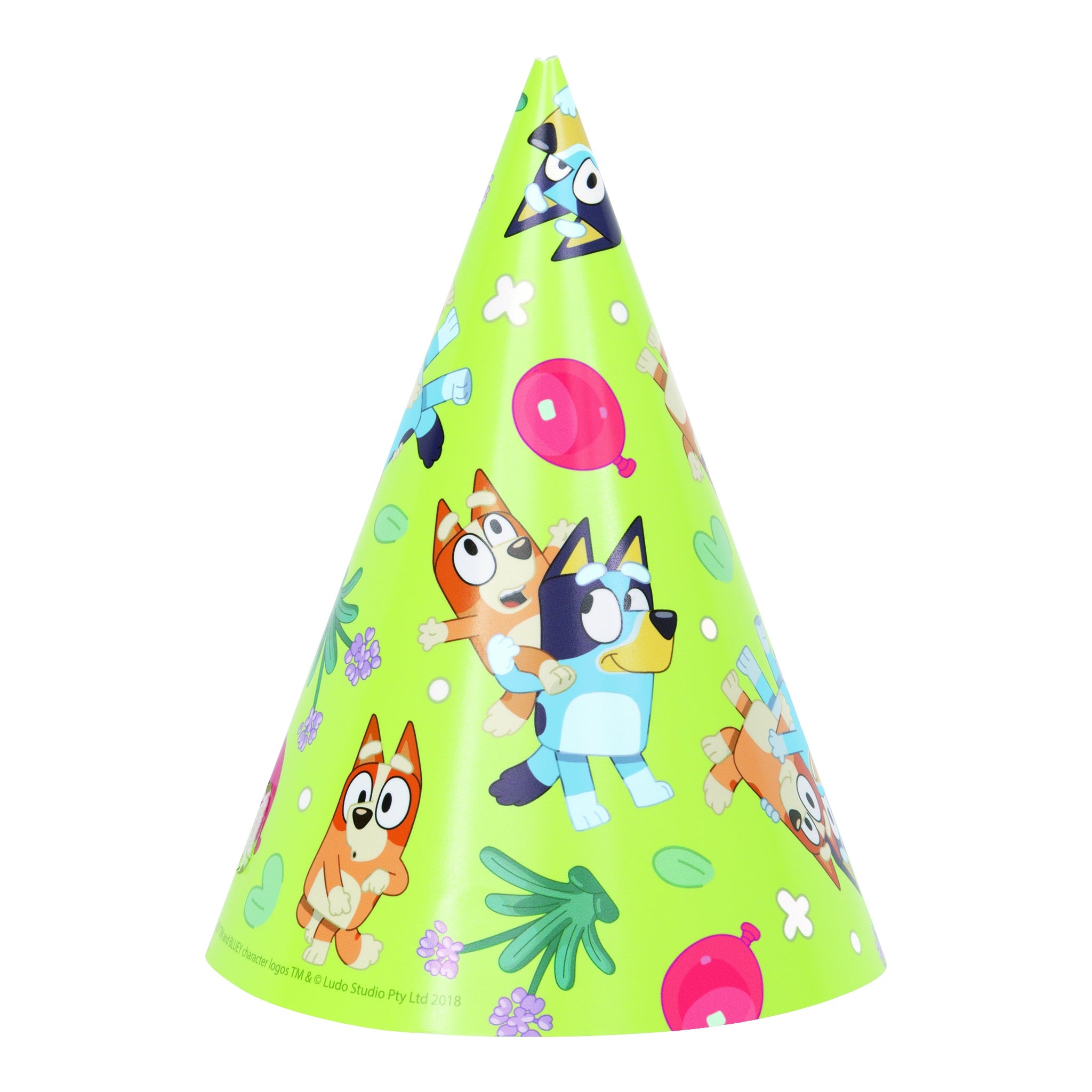 Bluey Party Hats 8ct