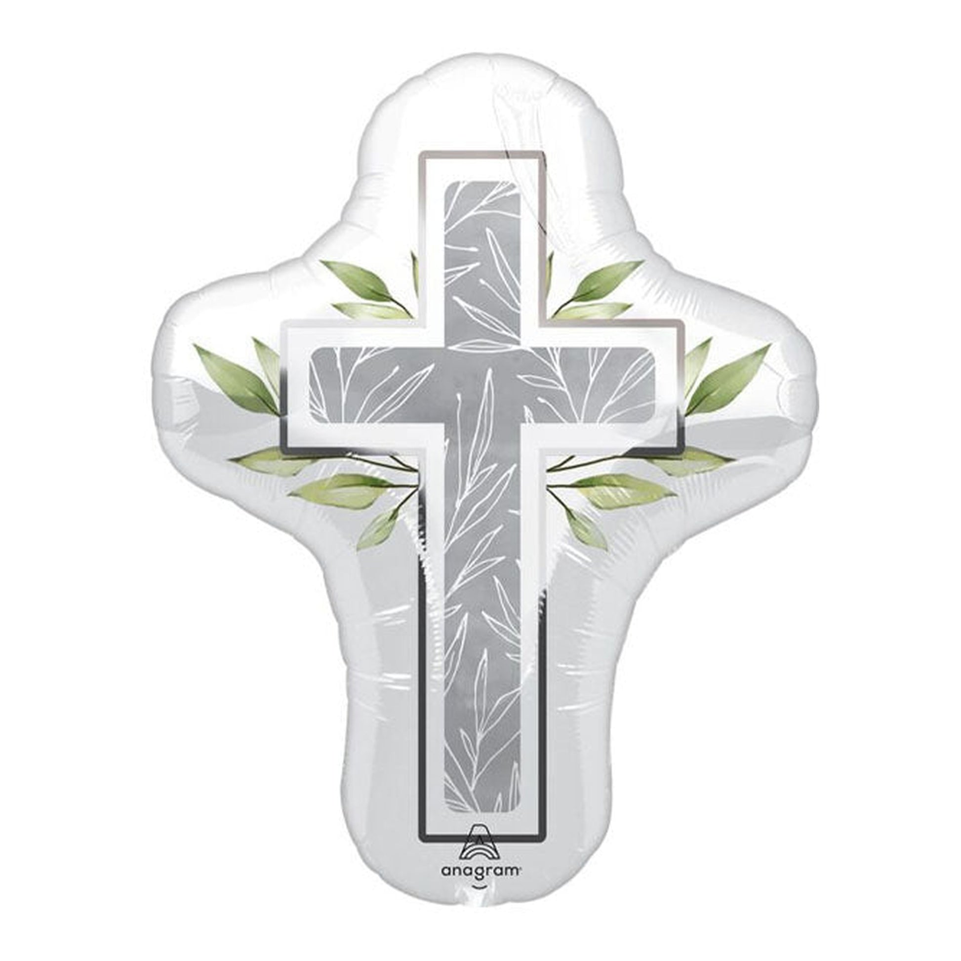 Supershape XL Primera Communion White Cross
