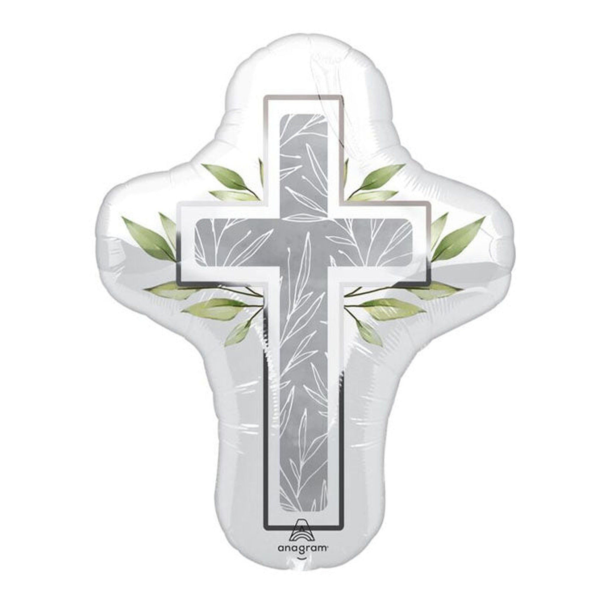 Supershape XL Primera Communion White Cross
