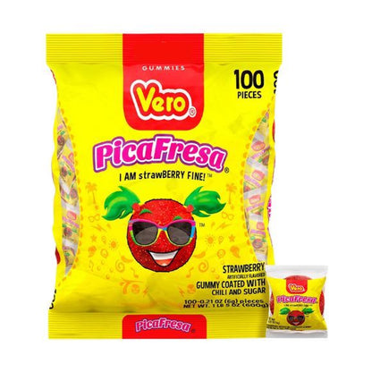 Vero Pica Fresa C/Chile 8/100