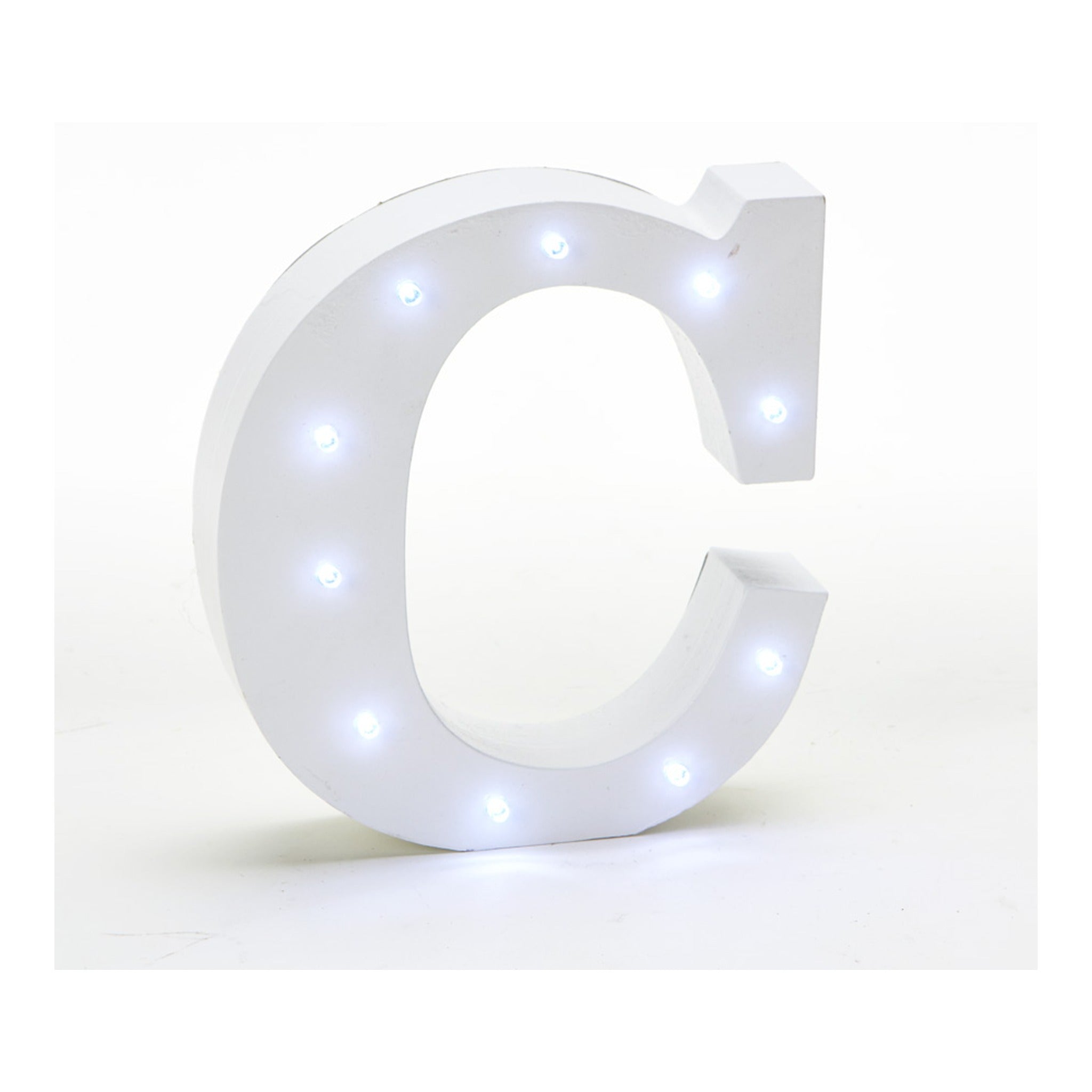 Vintage LED Marquee Letter C