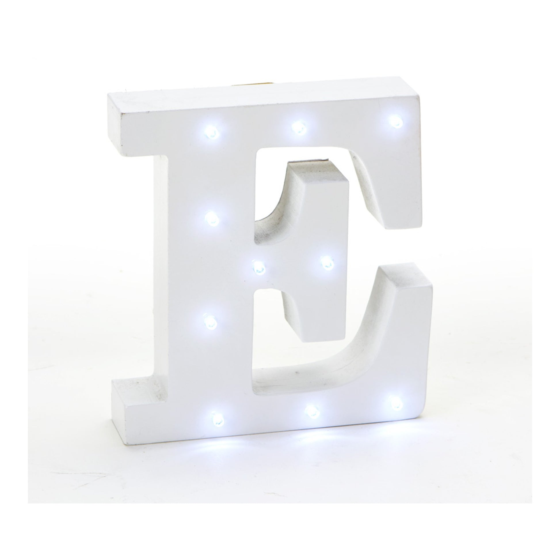 Vintage LED Marquee Letter E