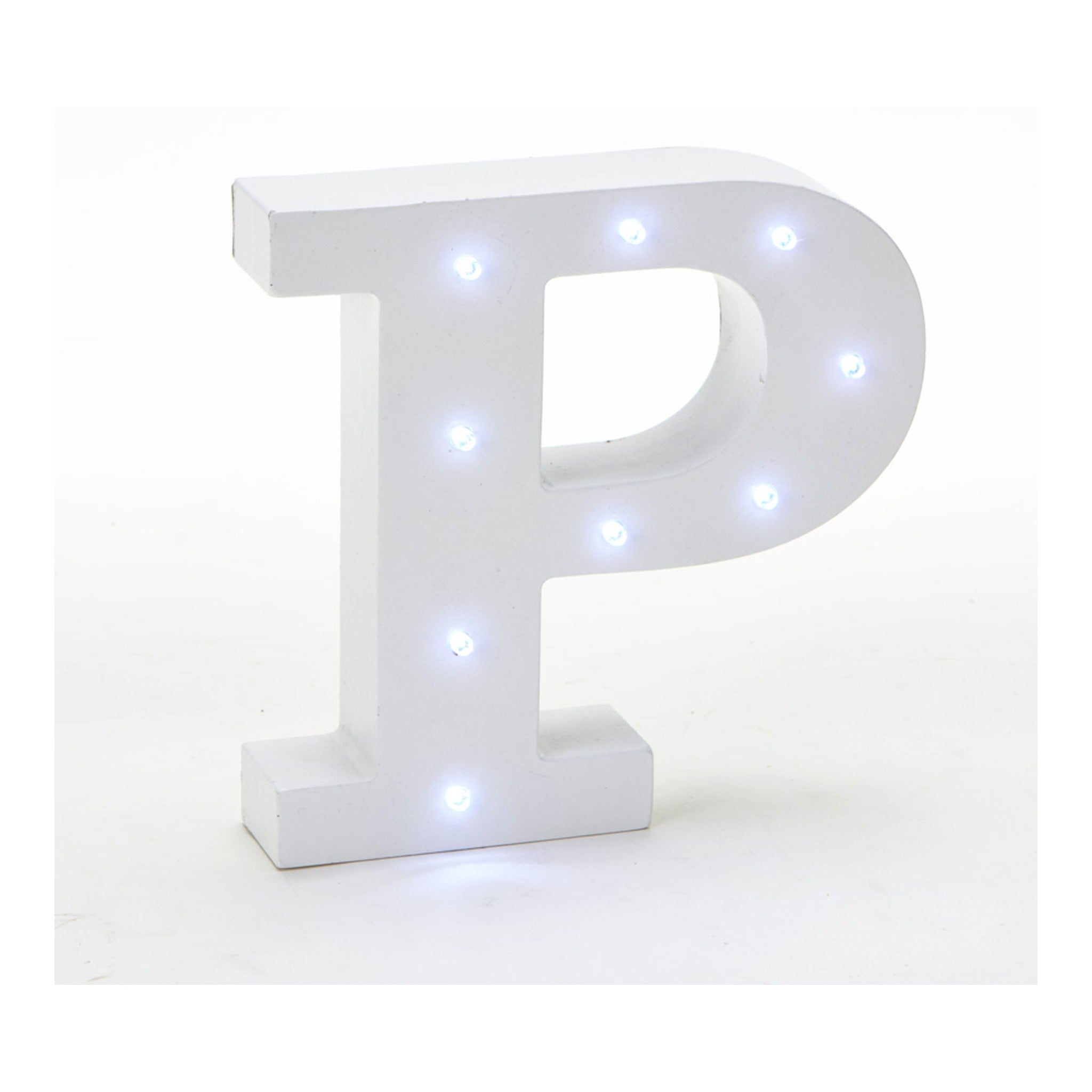 Vintage LED Marquee Letter P