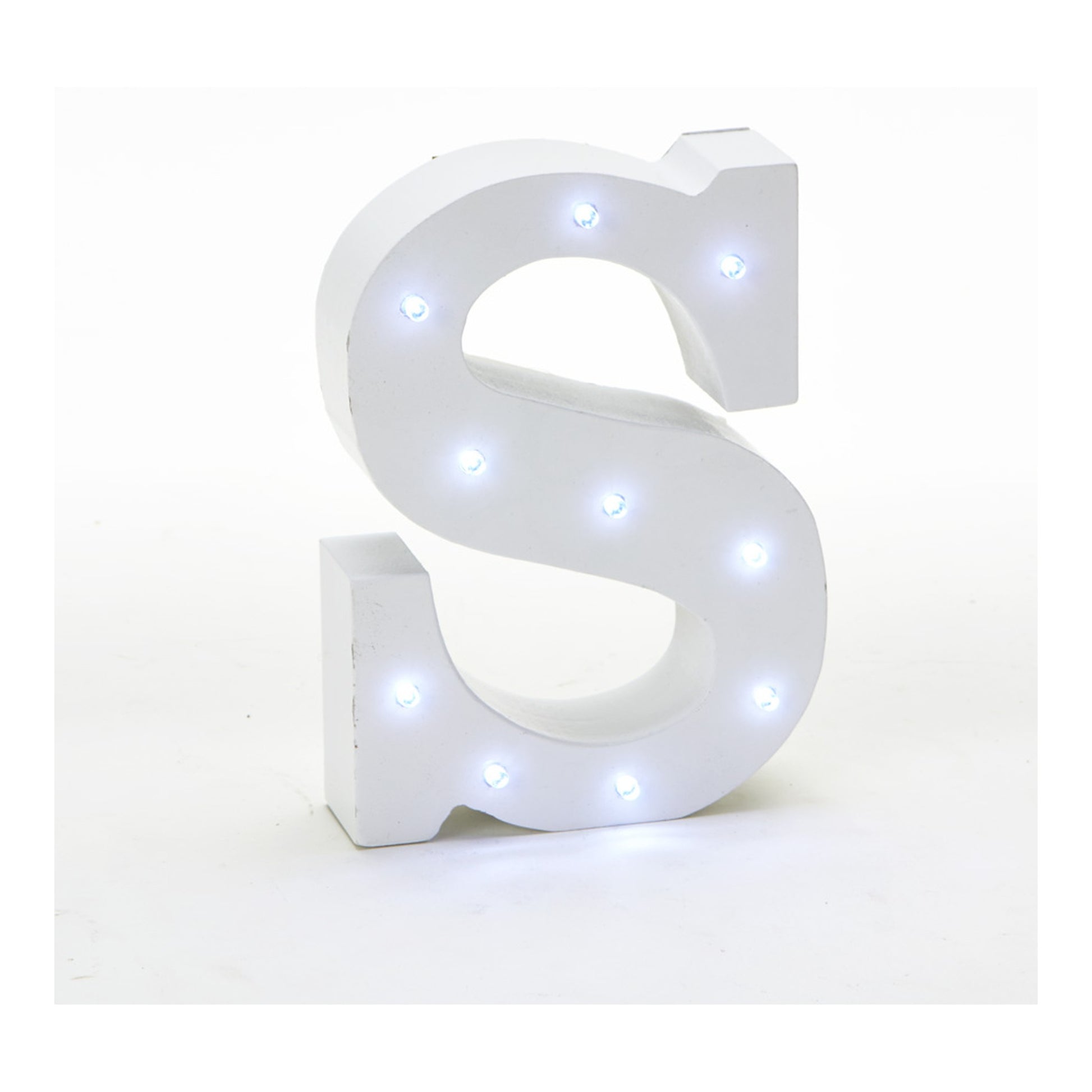 Vintage LED Marquee Letter S