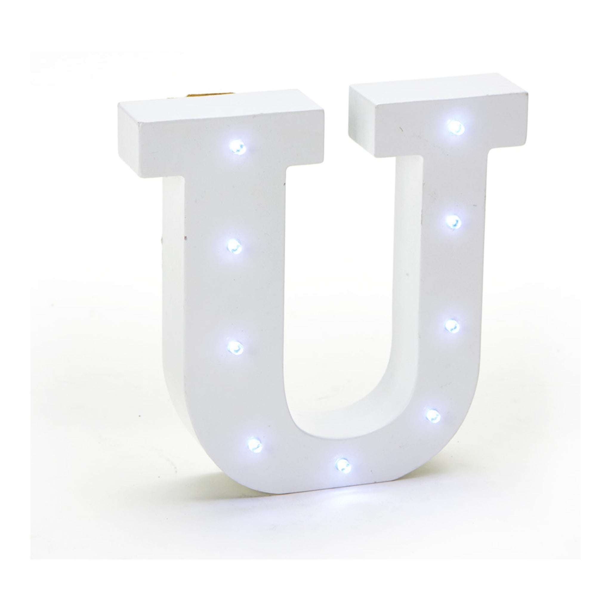 Vintage LED Marquee Letter U