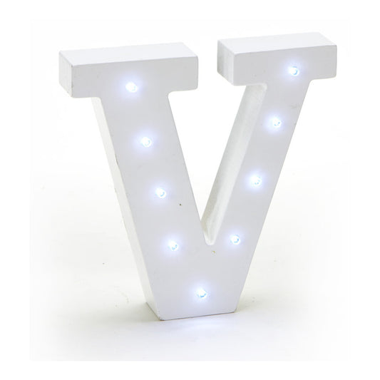 Vintage LED Marquee Letter V