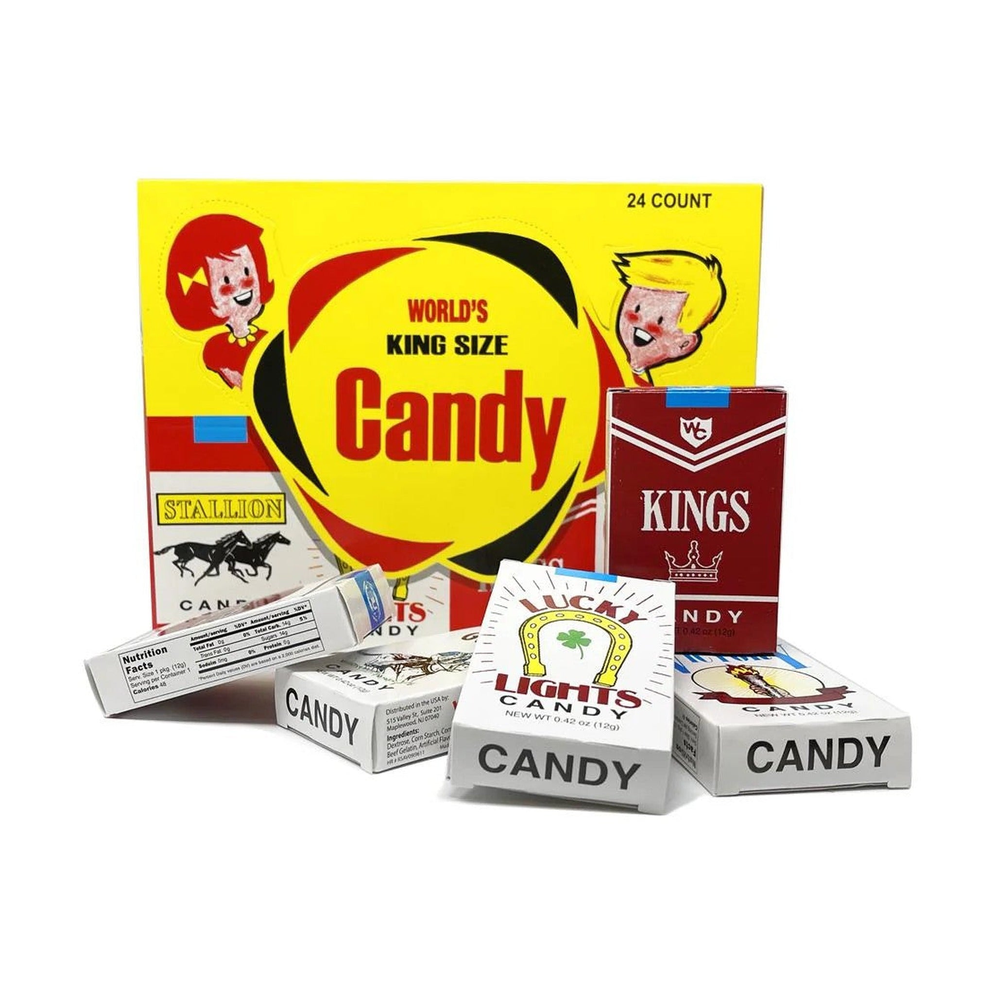 World Candy Cigarettes 24ct